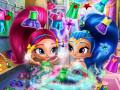 Leikur Shimmer og Shine fataskápstæðan á netinu