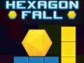 Leikur Hexagon Fall á netinu