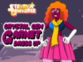 Leikur Steven Universe: Klæða Crystal Gem Garnet á netinu