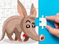 Leikur Aardvark Puzzláásfarel á netinu