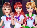 Leikur Prinsessan Sailor Moon Bardaga Fötur á netinu