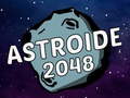 Leikur Astroide 2048 á netinu