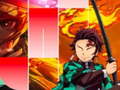 Leikur Anime Kimetsu no Demon Slayer Píanó plötur á netinu