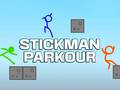 Leikur Stickman Parkour á netinu