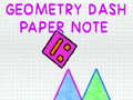 Leikur Geometry Dash Pappírathýs á netinu