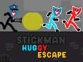 Leikur Stickman Huggy Flóttinn á netinu