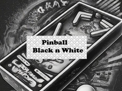 Leikur Pinball Svartur og Hvítur á netinu