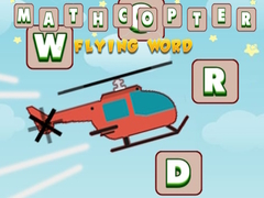 Leikur Mathcopter: Fljúandi Orð á netinu