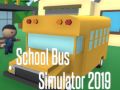 Leikur Skólabuss Simúlator 2019 á netinu