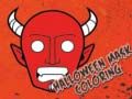 Leikur Halloween grímuðum málarabók á netinu