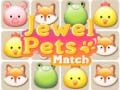 Leikur Jewel Pets Match á netinu