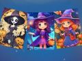 Leikur Skelfing Halloween Púsla á netinu