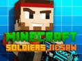 Leikur Minecraft Hermenn Púsla á netinu Leikur Minecraft Hermenn Púsla á netinu