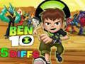 Leikur Ben 10 5 Munur á netinu