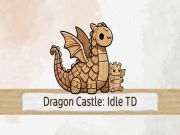 Leikur Dragon Castle: Idle TD á netinu