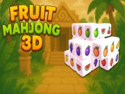 Leikur Ávöxtur Mahjong 3d á netinu