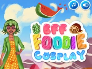 Leikur BFF Foodie Cosplay á netinu