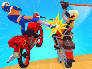 Leikur Moto Attack Bike Racing á netinu