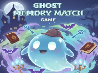 Leikur Ghost Memory Match á netinu