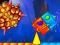 Leikur Eldur og Vatn: Geometry Dash á netinu