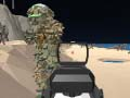 Leikur Strandárás: Lifandi í Gungame á netinu