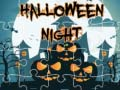 Leikur Halloween Nótt Pussl á netinu
