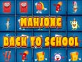 Leikur Aftur í skóla Mahjong á netinu