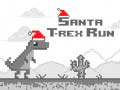 Leikur Santa T-Rex Hlaup á netinu