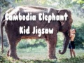Leikur Kambódíski fíll barn jigsaw á netinu