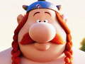 Leikur Asterix og Obelix Puzzla á netinu