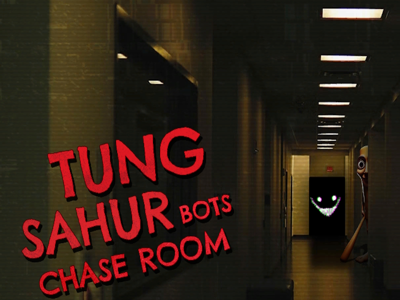 Leikur Tung Sahur Bots Chase herbergi á netinu
