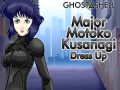 Leikur Fantasí í skel: Klæða Major Motoko Kusanagi á netinu