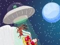 Leikur Jól Santa Claus geimverur stríð á netinu