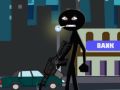 Leikur Stickman Flóttamaður á netinu