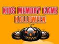 Leikur Minningarleikur fyrir börn Halloween á netinu