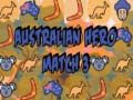 Leikur Australskur hetja Match 3 á netinu