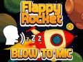 Leikur Flappy Raket með Blás á netinu