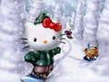 Leikur Hello Kitty jólasjald á netinu