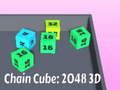 Leikur Keðjukubbur: 2048 3D á netinu