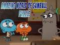 Leikur Undrandi heimur Gumball: Puzzli á netinu