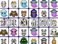 Leikur Köttur Pixel Mahjong á netinu