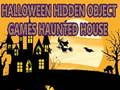 Leikur Halloween Falið hlutir leikir Hrekkjavöls húsið á netinu