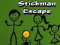 Leikur Stickman Flóttinn á netinu