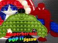 Leikur Ofurhetjur Pop It Púsla á netinu