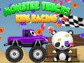 Leikur Monsters Trucks Barnar Keppni á netinu