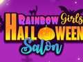 Leikur Regnbogastúlkna Halloween Salón á netinu