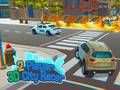 Leikur 2 Leikmenn 3D Borgar Racer á netinu