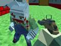 Leikur Blocky Byssubardaga Zombi á netinu