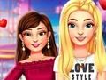 Leikur BFFs Menntaskóli Fyrsta Stefnumót útlit á netinu