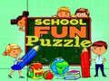 Leikur Skólafyndin Puzzl á netinu